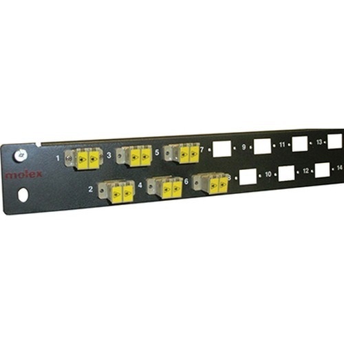 MOLEX AFR-00480 Лицевая пластина для многофункц. опт. панели на 12 дупл. адаптеров SC (24волокн) фото MOLEX AFR-00480 Лицевая пластина для многофункц. опт. панели на 12 дупл. адаптеров SC (24волокн)
