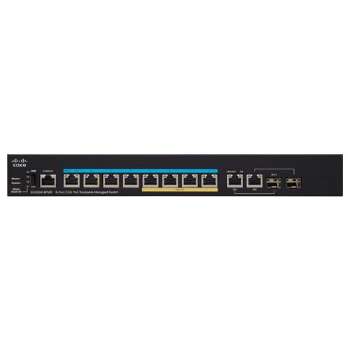 CISCO SB Коммутатор SG350X-8PMD-K9-EU 8-Port 2.5G PoE Купить фото CISCO SB Коммутатор SG350X-8PMD-K9-EU 8-Port 2.5G PoE Купить
