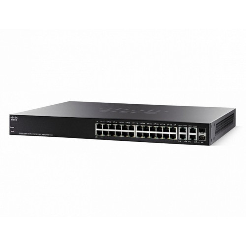 CISCO SB Коммутатор SF350-24P-K9-EU 24-port 10/100 POE Managed Switch Купить фото CISCO SB Коммутатор SF350-24P-K9-EU 24-port 10/100 POE Managed Switch Купить