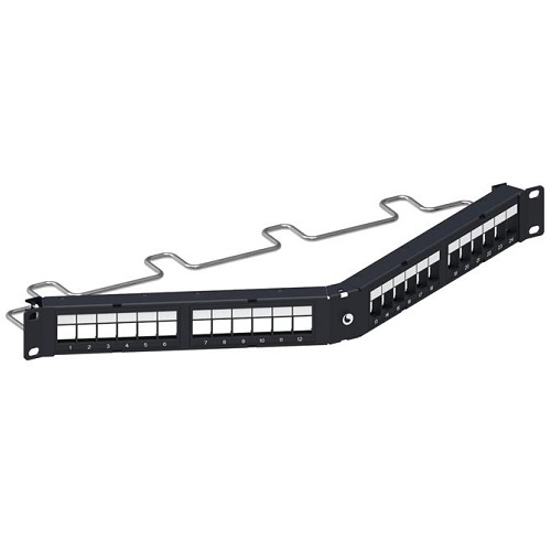 AMP 760237042 Патч-панель наборная Commscope® угловая DDM 24 port. UTP 1U Купить фото AMP 760237042 Патч-панель наборная Commscope® угловая DDM 24 port. UTP 1U Купить