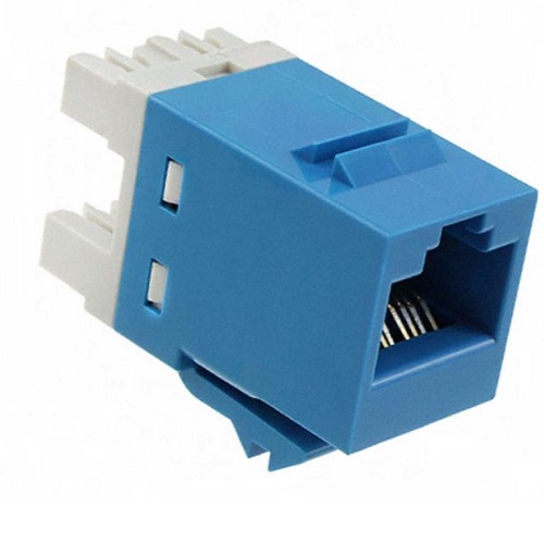 AMP 1375191-6 Модульное гнездо NETCONNECT® UTP кат.5e RJ45 SL110, blue Купить фото AMP 1375191-6 Модульное гнездо NETCONNECT® UTP кат.5e RJ45 SL110, blue Купить