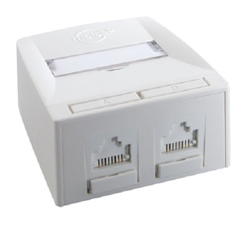 MOLEX SSY-00007-02 Synergy Wallplate DG+ 2xRJ45 568A/B UTP PowerCat 6, White купить фото MOLEX SSY-00007-02 Synergy Wallplate DG+ 2xRJ45 568A/B UTP PowerCat 6, White купить