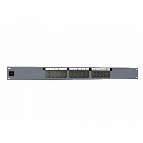 MOLEX PID-00145-30P Патч-панель 30хRJ45, KATT IDC, USOC, 2 пары, неэкранированная, 1U графит.цве фото MOLEX PID-00145-30P Патч-панель 30хRJ45, KATT IDC, USOC, 2 пары, неэкранированная, 1U графит.цве