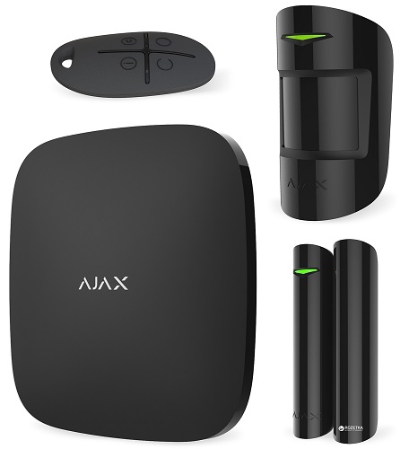 Ajax стартовый комплект системы безопасности StarterKit Plus black купить фото Ajax стартовый комплект системы безопасности StarterKit Plus black купить